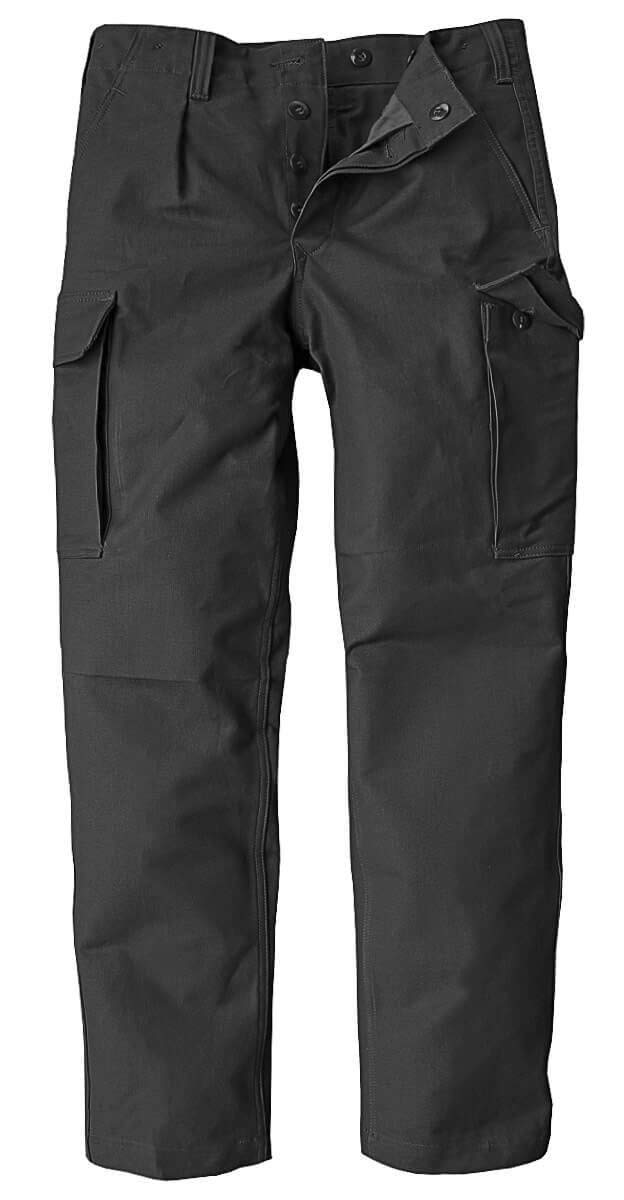 bw-online-shop Bundeswehr Moleskinhose BW Feldhose Original 30 Schwarz, 30 Schwarz