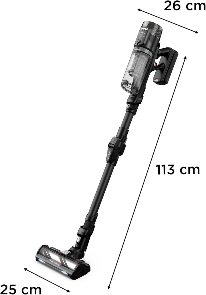 Rowenta X-Force Flex 12.60 Neo kabelloser Akku-Staubsauger, nur 1,6 kg als Handstaubsauger, 150 Air