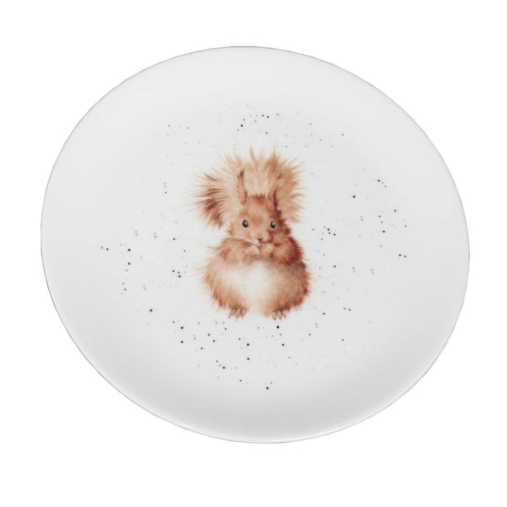 Wrendale Designs Porzellan-Kuchenteller Eichhörnchen ca. 20,5 cm D Frühstück Kaffee Kuchen Nachtisch