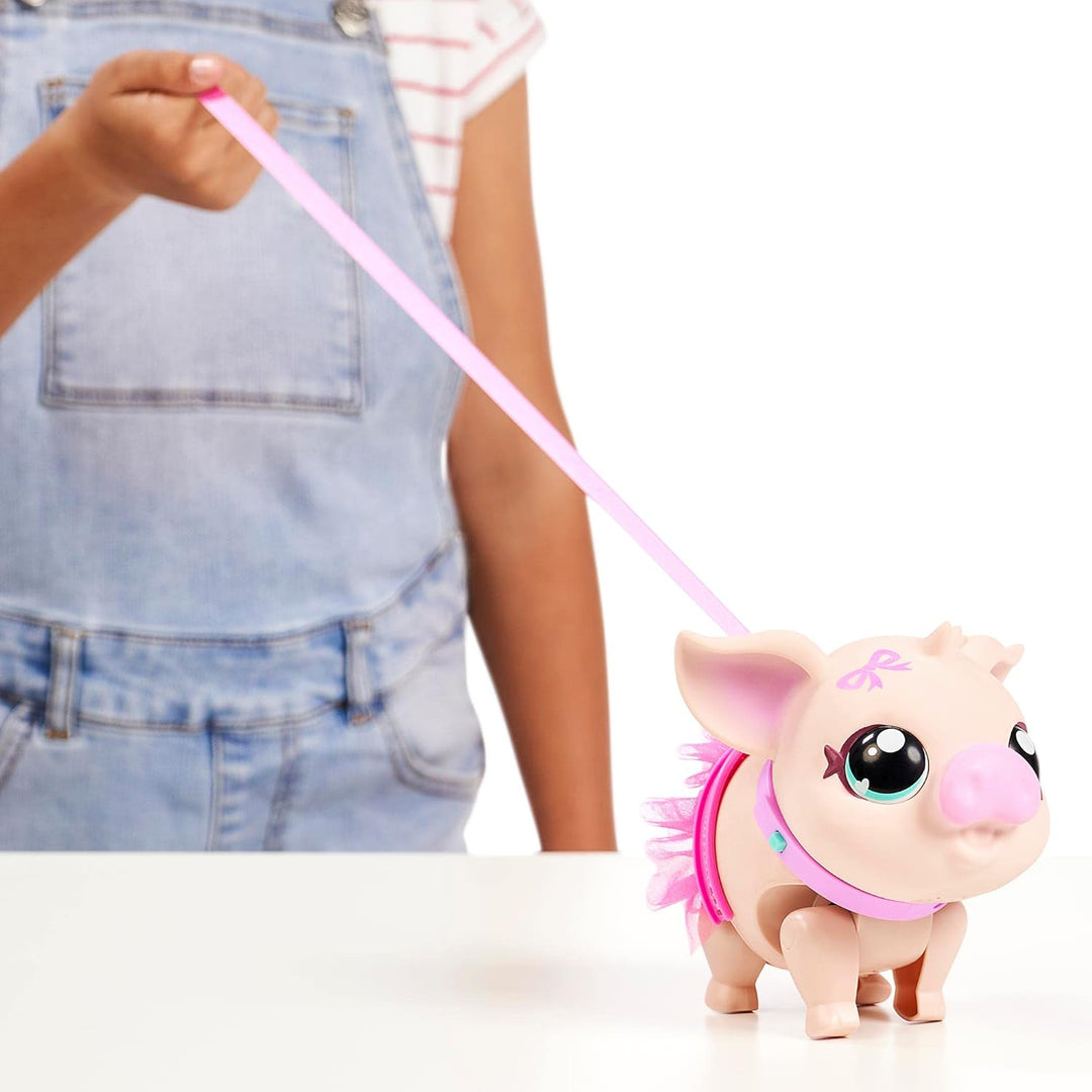 Little Live Pets - My Little Pig Pet Bella Spielzeug, Farbe Schwein (Famosa LPW01000) Schwein Bella,