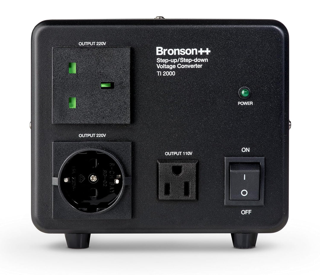 Bronson++ TI 2000 110 Volt USA Spannungswandler Ringkern-Transformator 2000 Watt - In: 110V oder 220