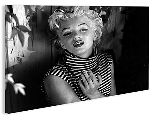 islandburner Bild Bilder auf Leinwand Marilyn Monroe V15-1 XXL Poster Leinwandbild Wandbild Dekoarti
