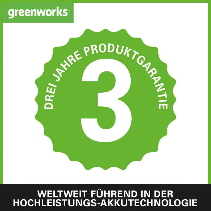 Greenworks 24V 4A Doppellader Akku Ladegerät - 24V Ladegerät für Garten- und Elektrowerkzeuge, lädt