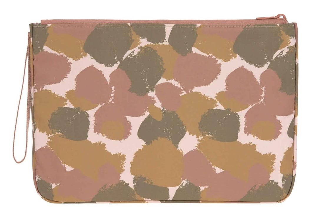 LÄSSIG Baby Windeltasche mit Wickelunterlage für unterwegs/Casual Changing Organizer Tinted Spots, T