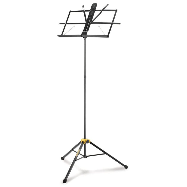 Hercules BS100B Music Stand with EZ Desk, Glide and Angle Roller