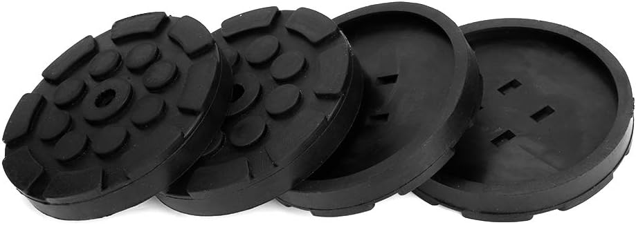 Auto Auto Jacking Lift Pads, 4 Stück Auto Runde Gummiarmpolster Auto Jacking Lift Pads Gewichtheber