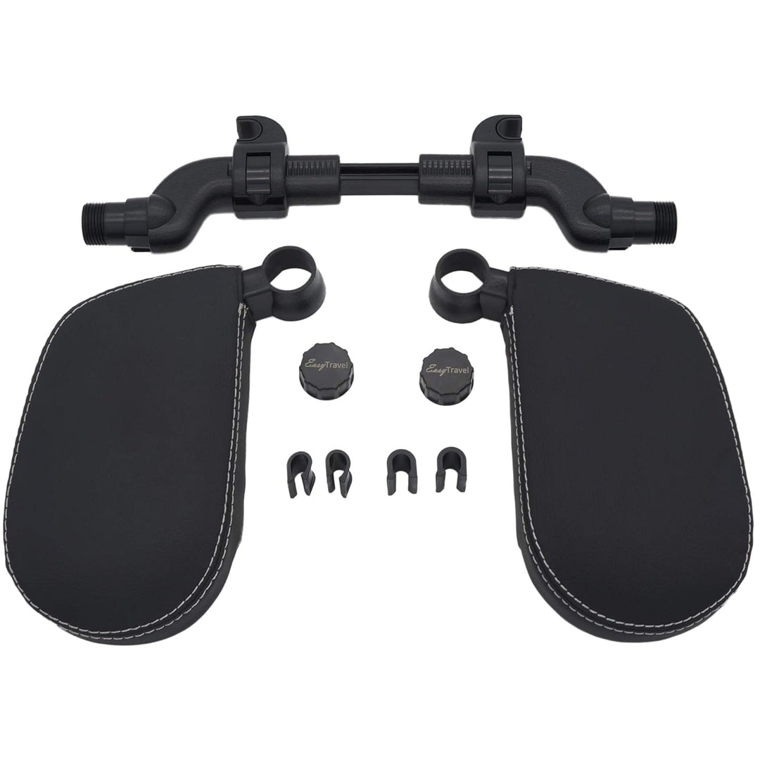Easy Travel ergonomisches Auto Reisekopfkissen - Zubehör Kopfhalterung/ Nackenkissen/ Nackenstütze z