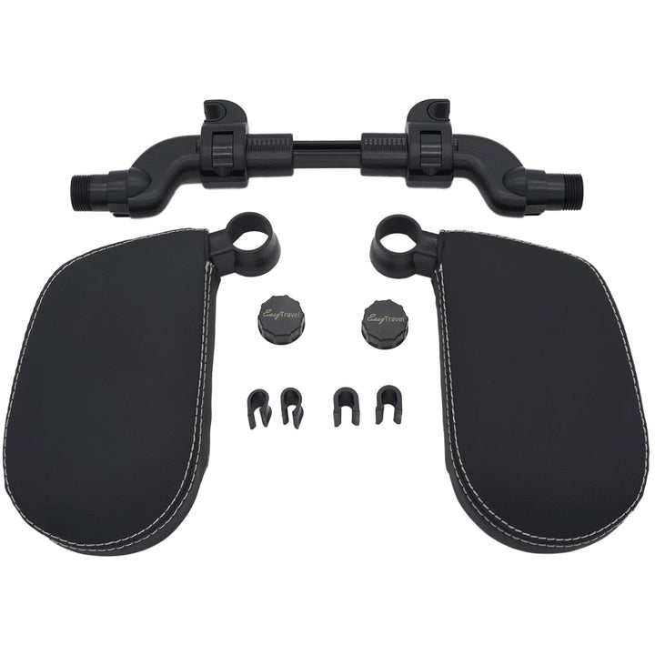 Easy Travel ergonomisches Auto Reisekopfkissen - Zubehör Kopfhalterung/ Nackenkissen/ Nackenstütze z