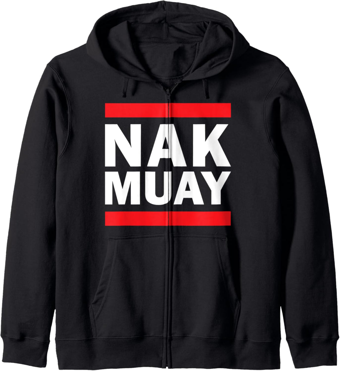 Nak Muay Thai Kickboxen Fighter Kämpfer MMA Kapuzenjacke