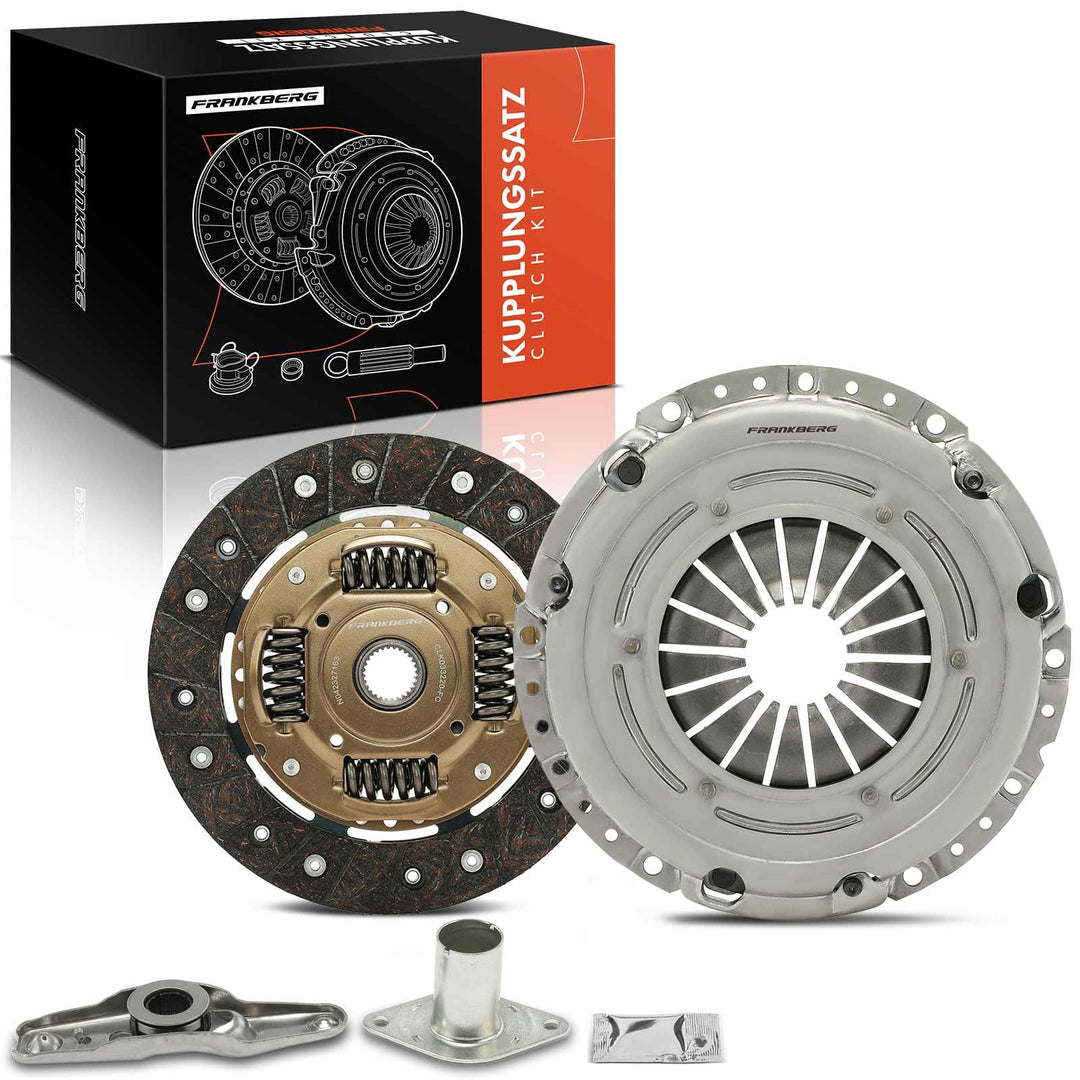 Frankberg Kupplungssatz Kompatibel mit Golf VI 5K1 1.4L 2008-2012 Polo 6C1 6R1 1.2L 1.4L 2009-Heute