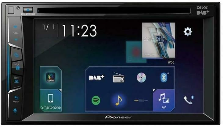 Pioneer AVH-Z3200DAB 2-DIN-Multimedia Player, 6,2-Zoll ClearType-Touchscreen, Smartphone-Anbindung,