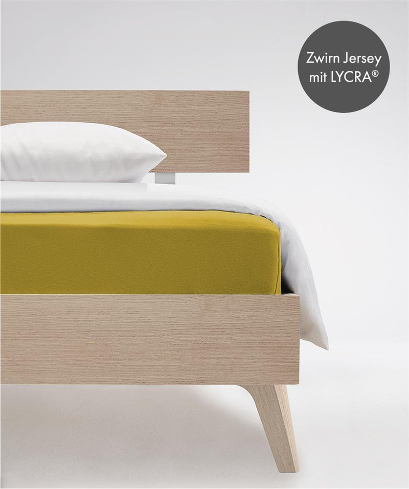 fleuresse Comfort Spannbettlaken (96 % Baumwolle, 4 % Elasthan), mit Rumdumgummizug, Ökotex Standard