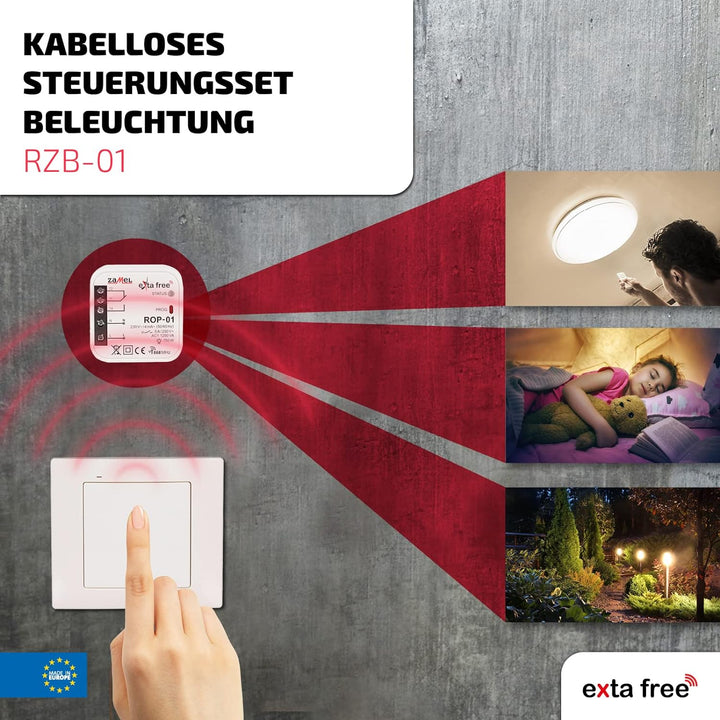 EXTA FREE RZB-01 Wireless- Steuerungsset - Beleuchtung