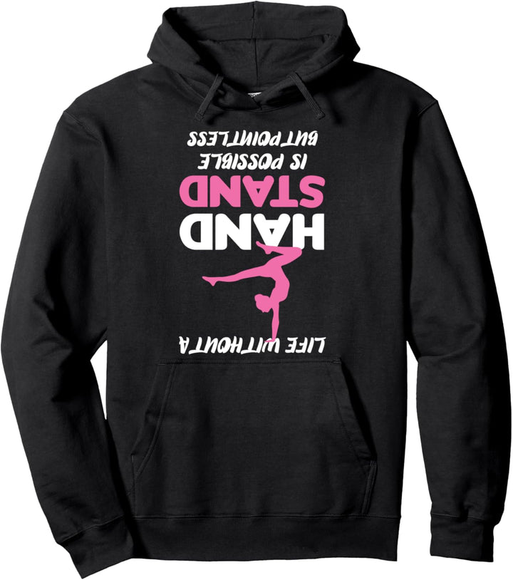 Leben ohne Handständer ist möglich Handstand Pullover Hoodie