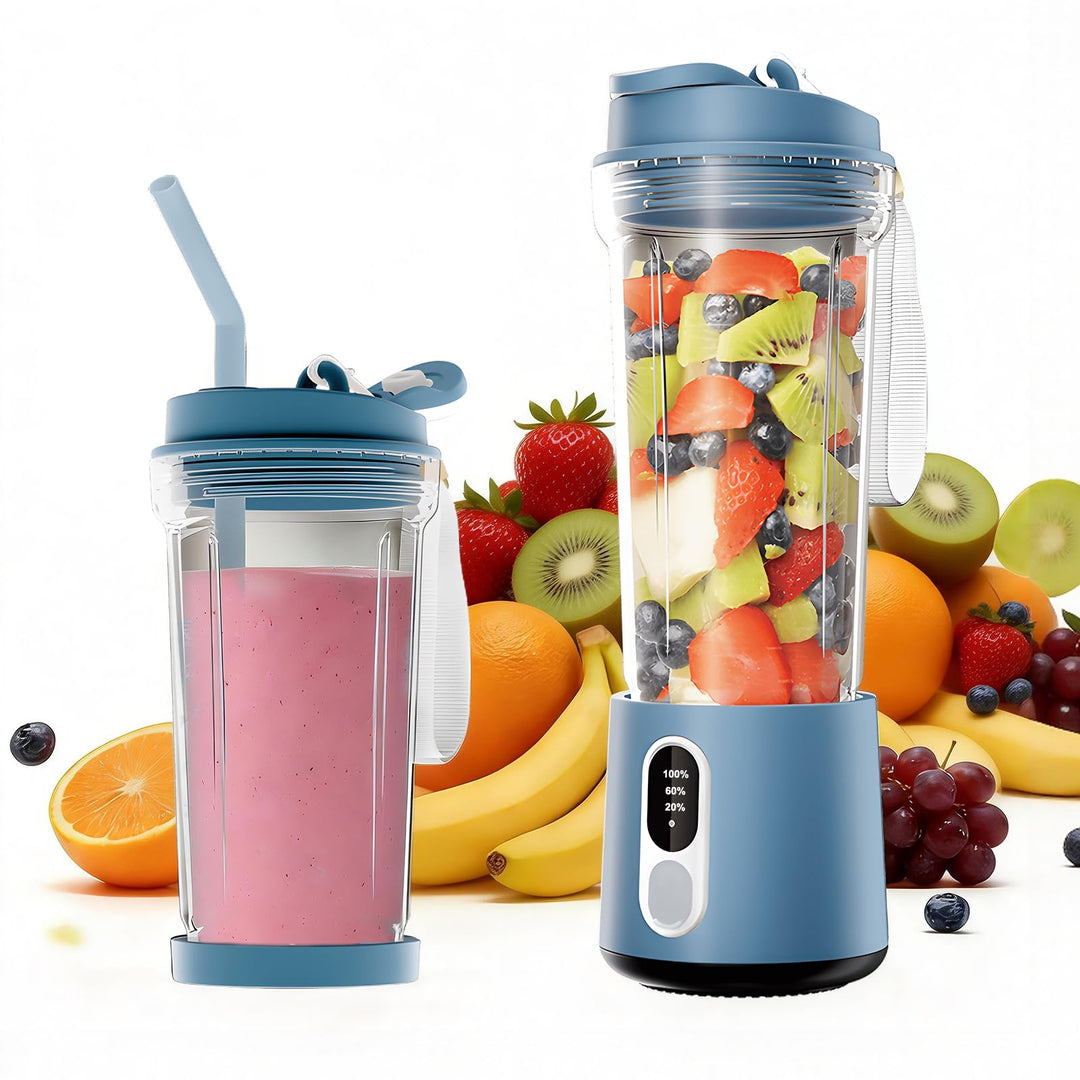 Tragbarer Mixer Smoothie Maker Standmixer - 300 Watt Mini Mixer, Mini Blender, Smoothie Maker to go,