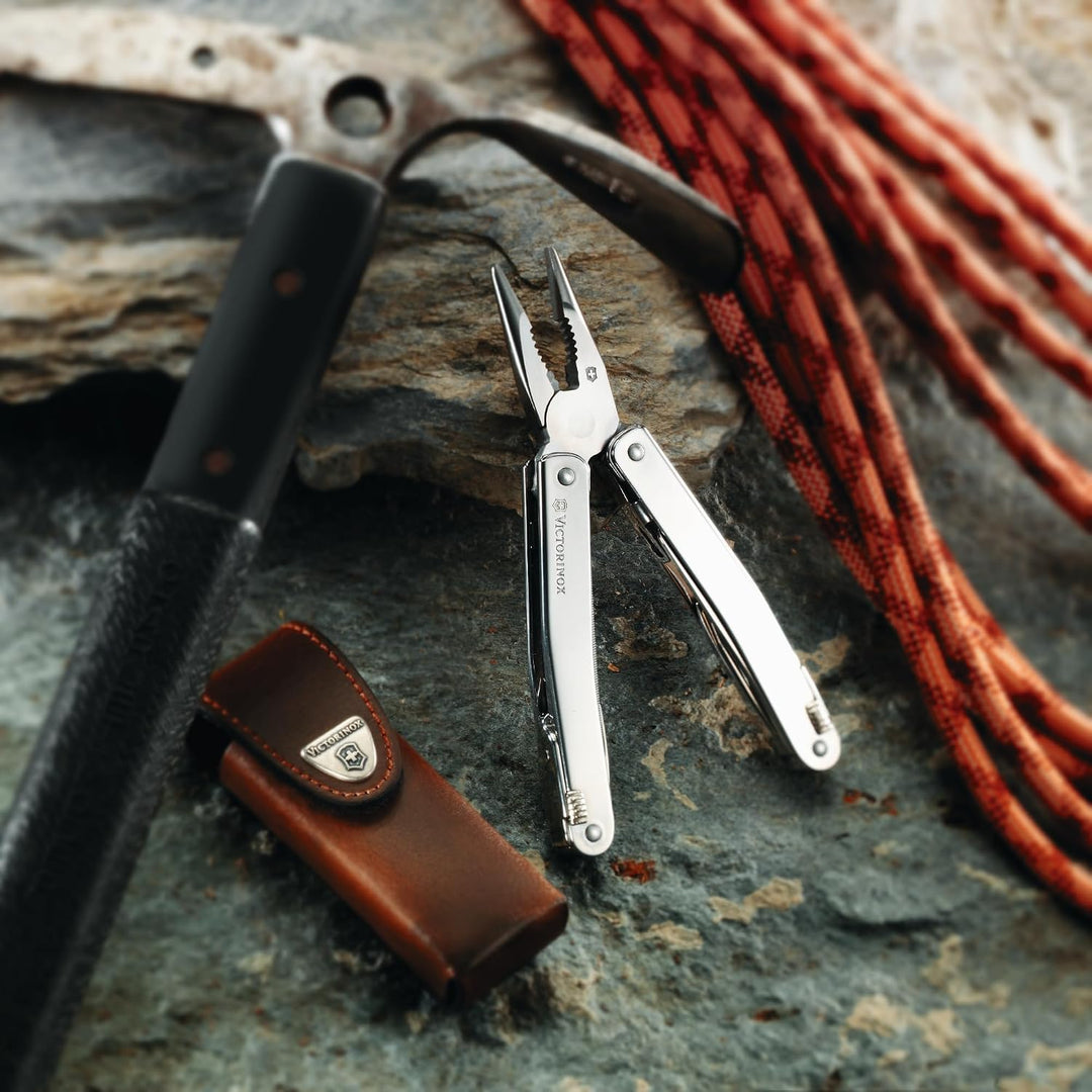 Victorinox Multifunktionswerkzeug Swiss Tool Spirit X Plus Ratchet, 36 Funktionen, Swiss Made, Multi