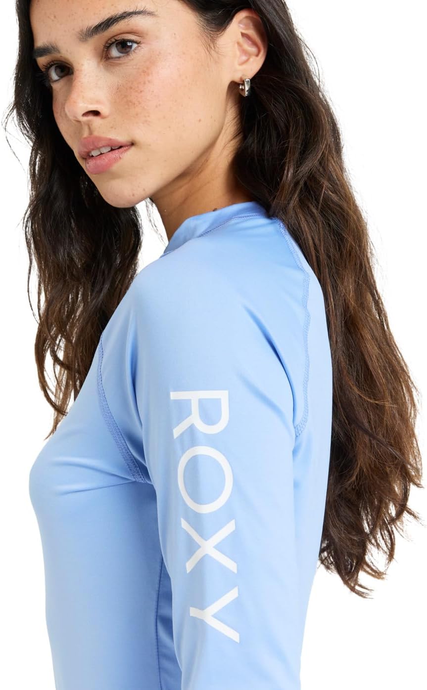Roxy Damen Whole Hearted Rashguard XL Grapemist, XL Grapemist