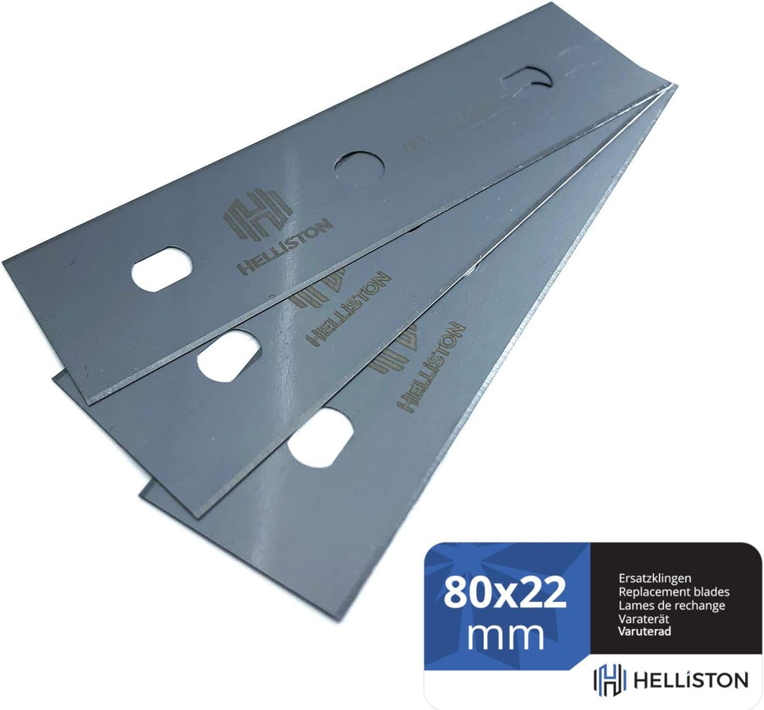 Ersatzklingen 80mm für Handy, Handy MK2, Triumph, Farbschaber, Glasschaber, Glashobel, Tapetenschabe