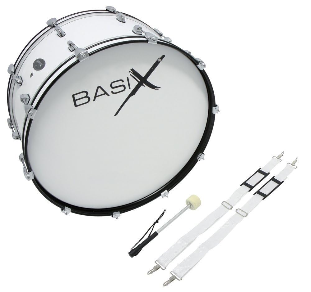 Gewa Basix Marching Bassdrum (24 x 10 Zoll) 24" x 10", 24" x 10"