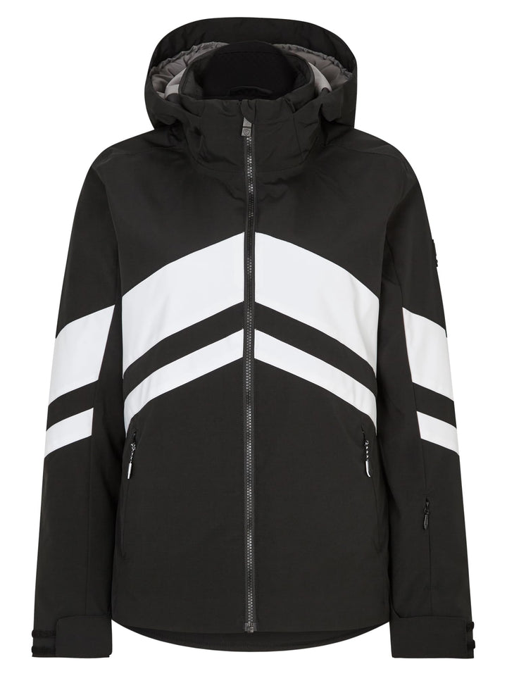Ziener Damen Telia Ski-Jacke/Winter-Jacke | warm, atmungsaktiv, wasserdicht (1er Pack) 36 Schwarz, 3
