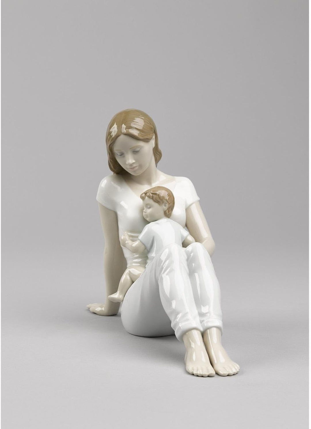 LLADRÓ Figur Mutterliebe. Mutter. Porzellan.