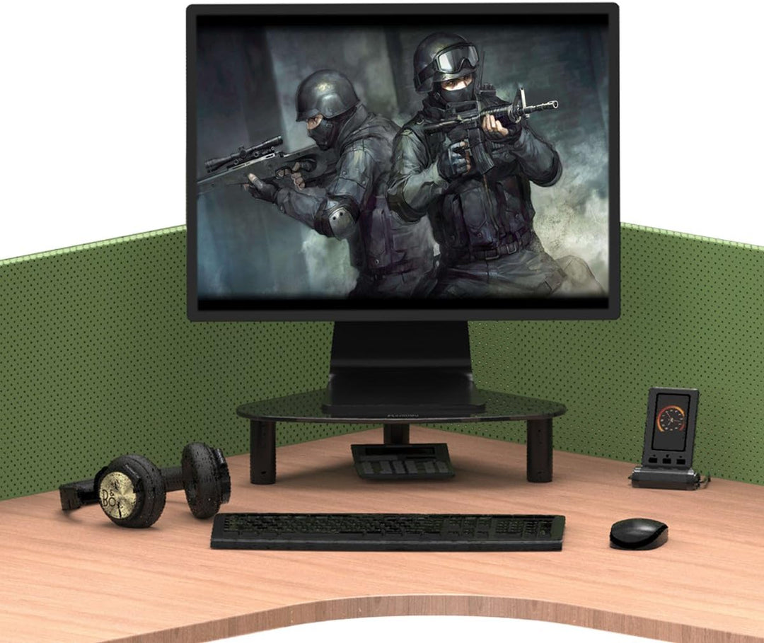 Hemudu Triangle Monitorständer, ergonomischer Laptopständer, Bildschirmerhöhung Bildschirmständer fü