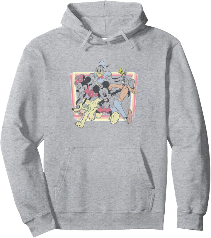 Disney Mickey Mouse & Friends Burst Through Portrait Pullover Hoodie