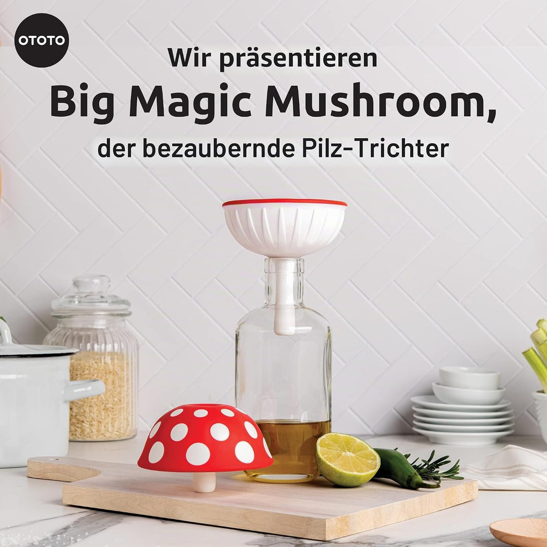 Faltbarer Küchentrichter, grosser Trichter, magischer Pilz 17839, 17839