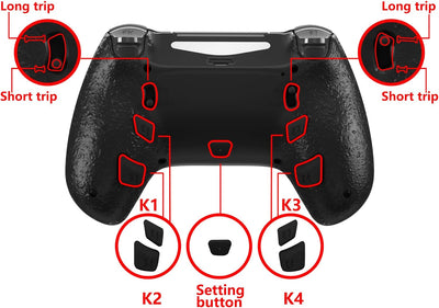 eXtremeRate DECADE-Turnier-Controller(DTC) Remap Kit für ps4 Controller JDM-040/050/055, Remap Board