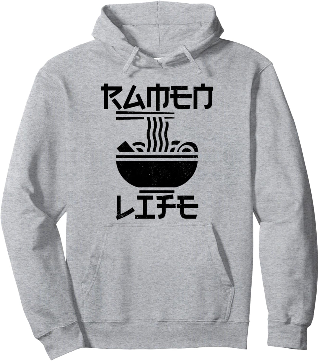Ramen Life Japanische Nudel Otaku Anime Vintage Ramen Lover Pullover Hoodie