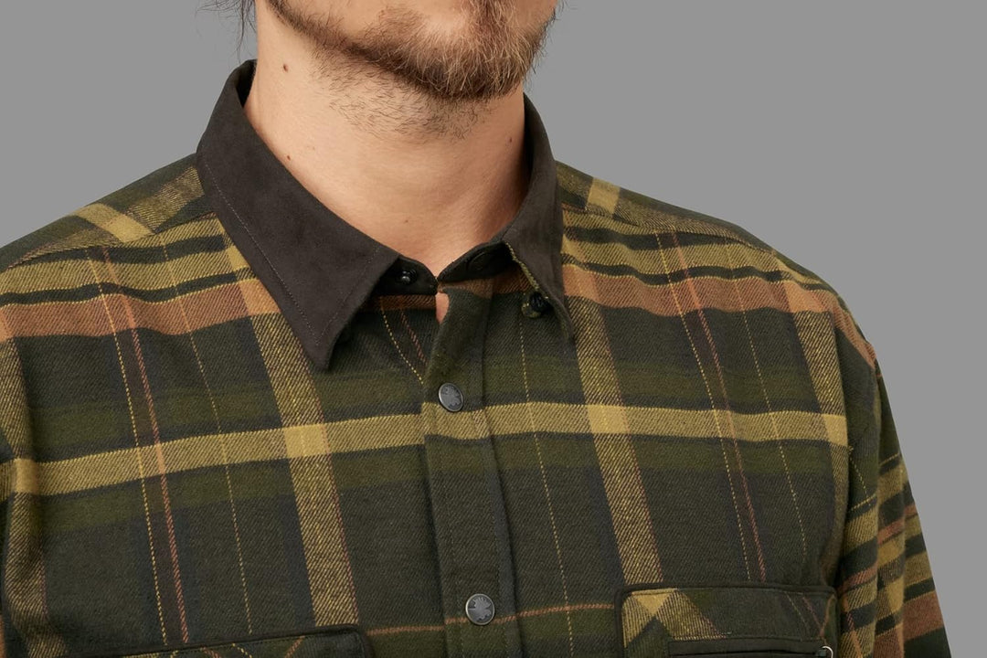 Harkila Pajala Shirt Green/Brown