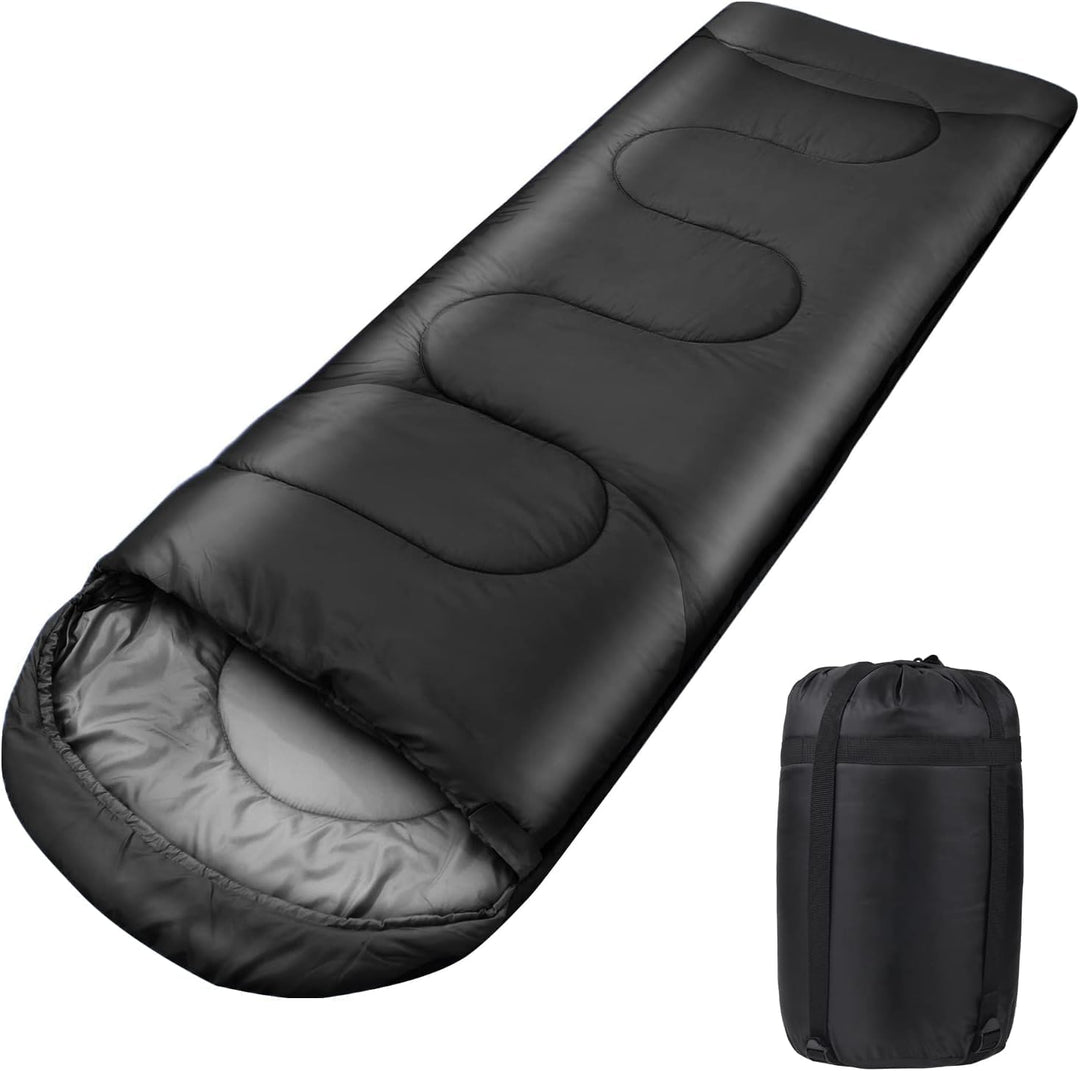 Schlafsack Outdoor für Camping 3 Jahreszeiten Erwachsene Schlafsack, 2 in 1 Funktion Deckenschlafsäc