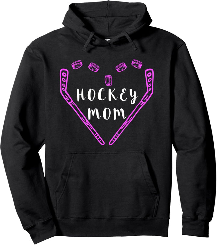 Hockey Mama Wintersport Mutter Eishockey Spieler Sport Pullover Hoodie