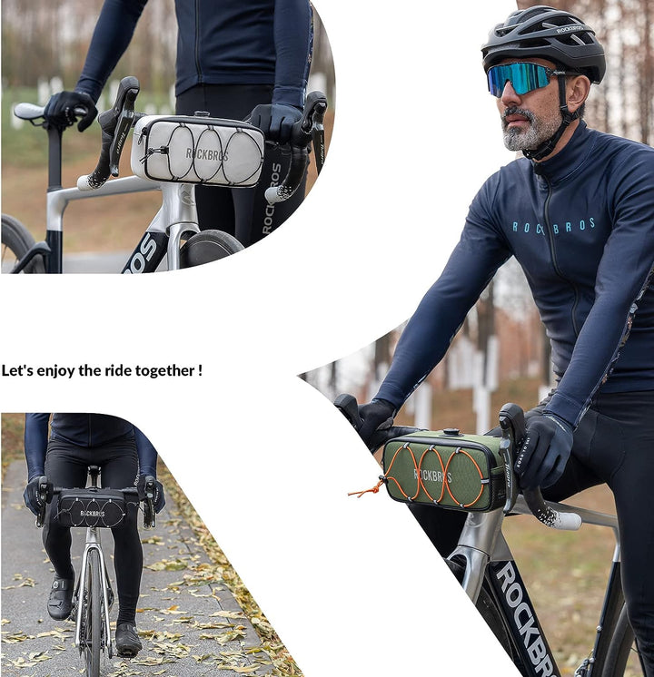 ROCKBROS Road-to-Sky Lenkertasche Fahrrad Tasche Selbstentworfene Fahrradtasche Wasserabweisende Ref