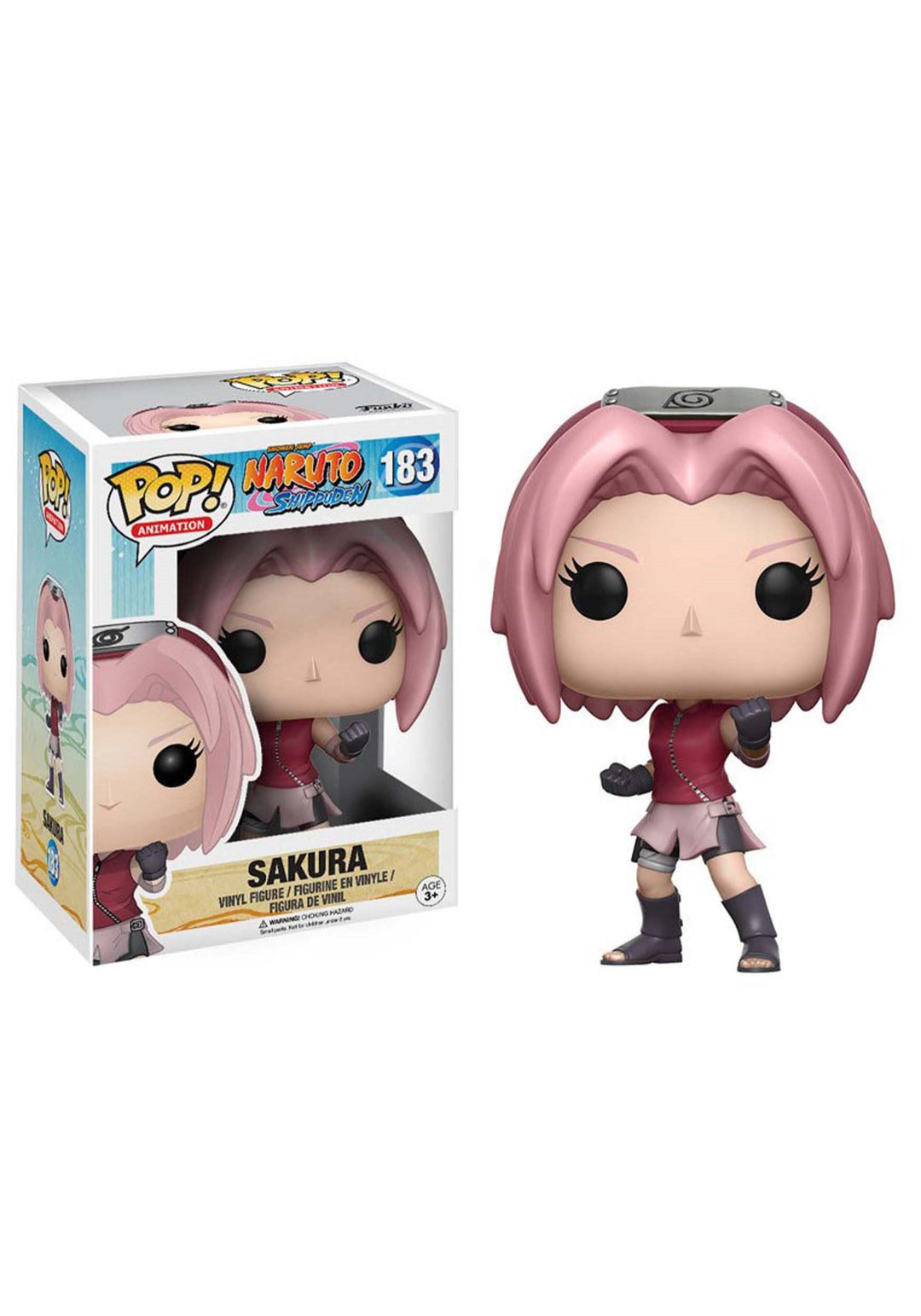 Funko FM-B01M369R8G Naruto Shippuden 12451"POP Vinyl Sakura Figure Mehrfarbig Standard, Standard