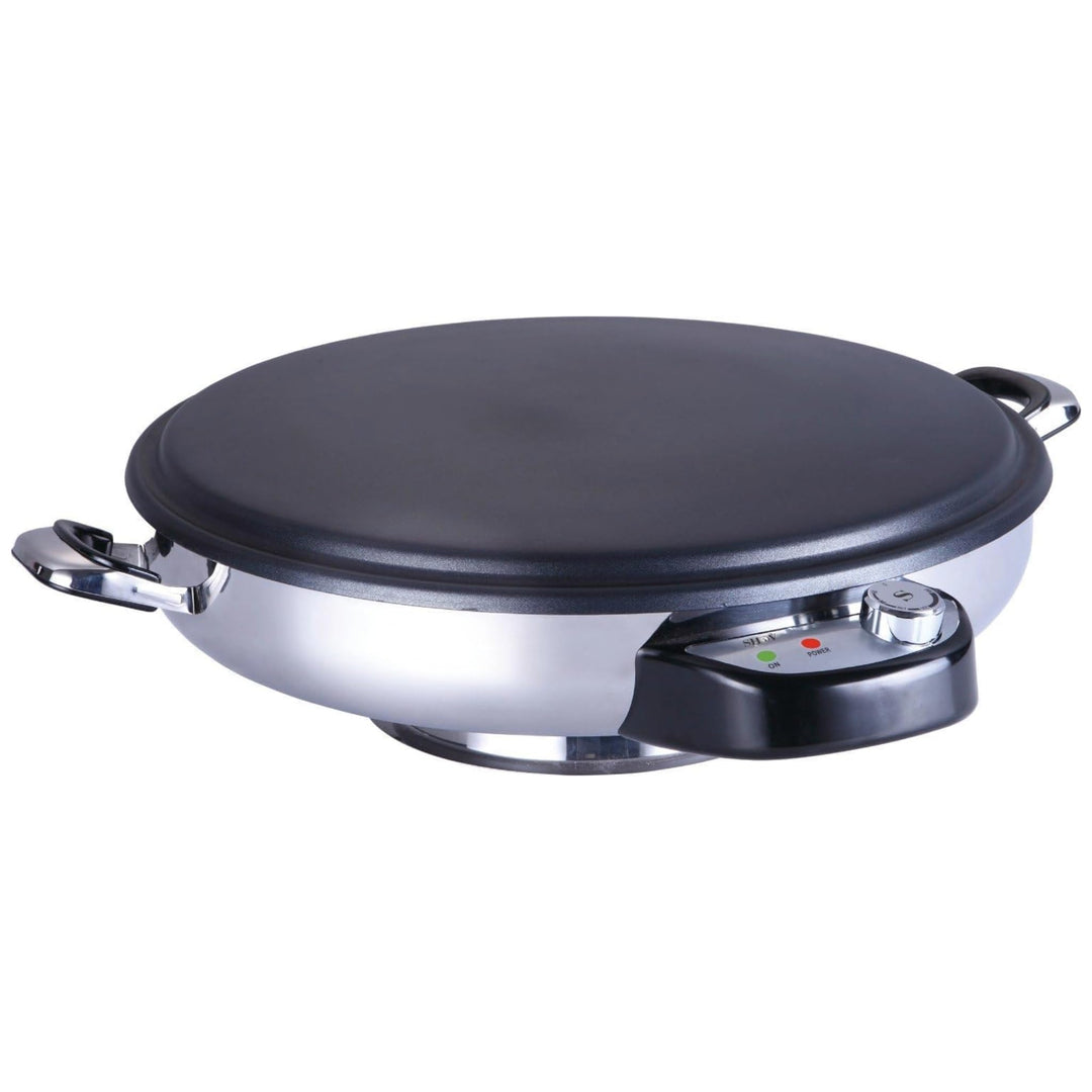 SHOV Fladenbäcker 50 cm – Profi Crepe & Yufka Grill | 2300W | Edelstahl | Antihaft | Temperaturregel