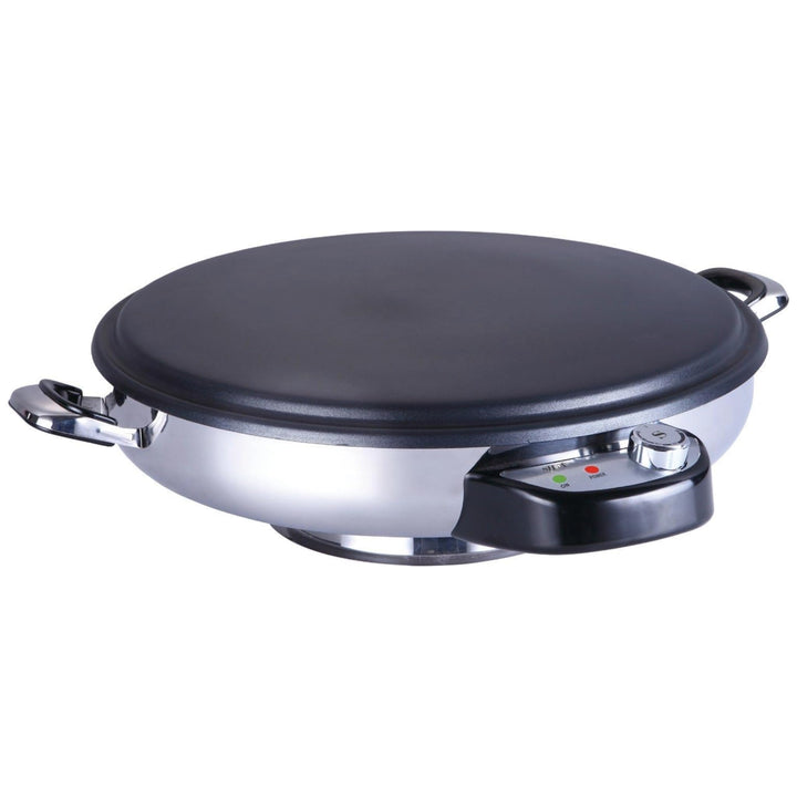 SHOV Fladenbäcker 50 cm – Profi Crepe & Yufka Grill | 2300W | Edelstahl | Antihaft | Temperaturregel
