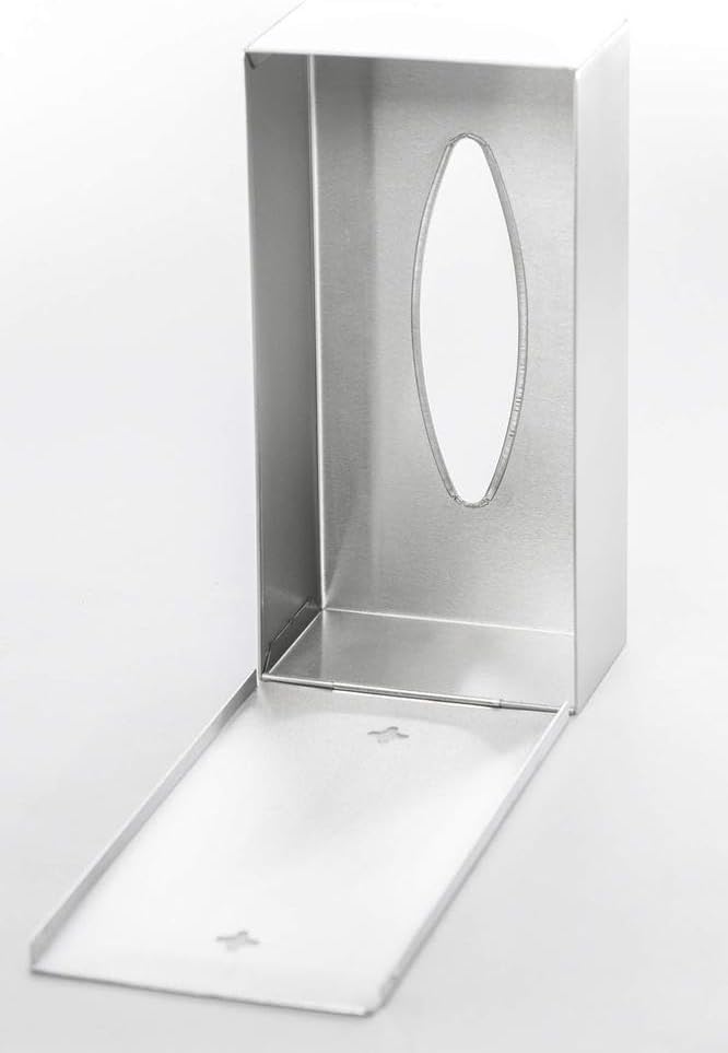blomus -NEXIO- Kleenexbox aus mattiertem Edelstahl, Kosmetiktuchbox für alle Papiertücher, Papiertuc