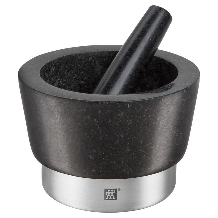 Zwilling Spices Mörser mit Stössel, Ø 11 cm, Granit, Schwarz