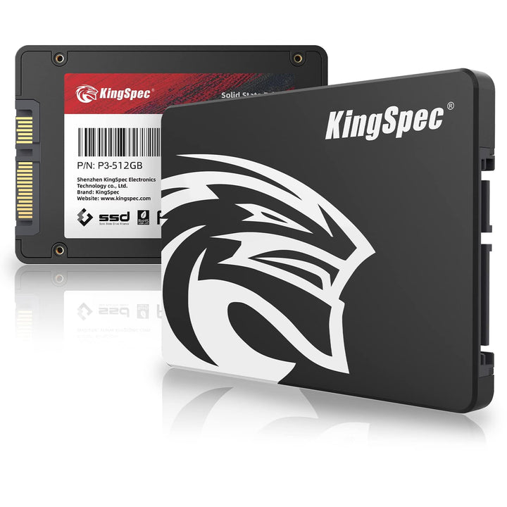 KingSpec 256GB 2.5" SATA Festplatte Intern SSD SATA 3 interne SSD 3D NAND Flash, 2.5 Zoll kompatibel