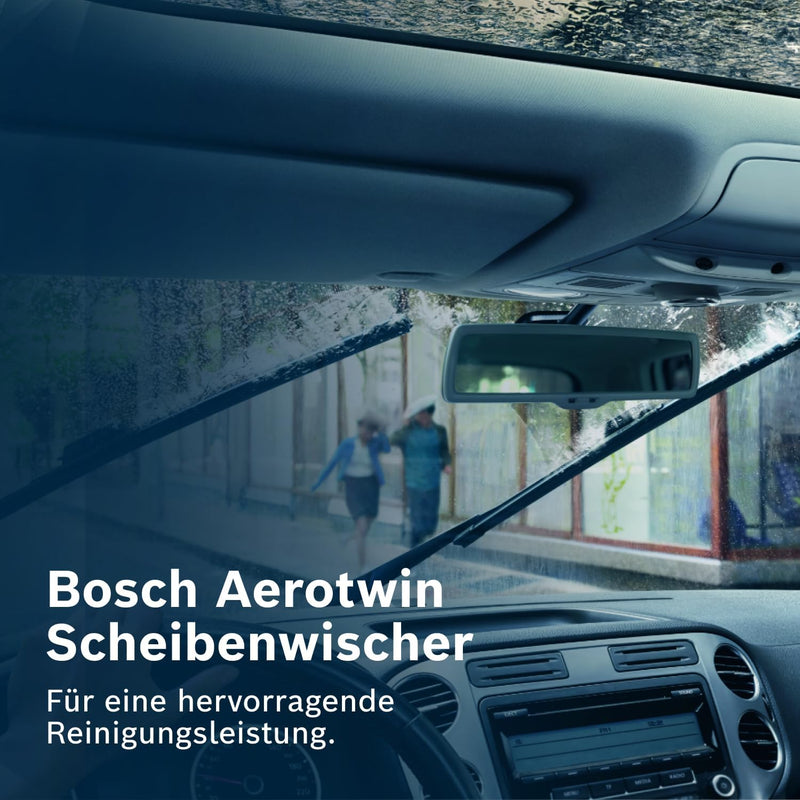 Bosch Automotive Scheibenwischer Aerotwin A555S, Länge: 600mm/400mm – Set für Frontscheibe, 3 397 00