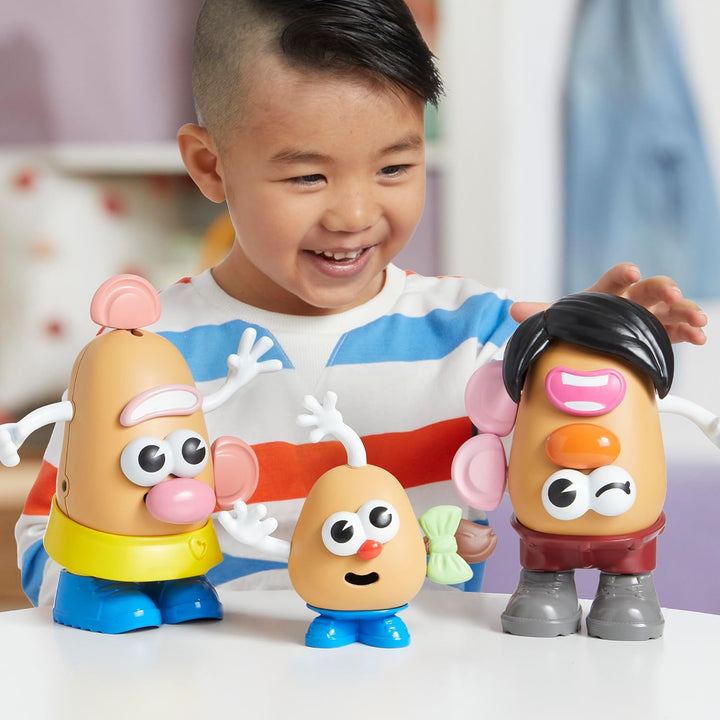 Potato Head Gestalte Deine Kartoffelkopf-Familie Spielzeugset, Kartoffelfarbe, Familie
