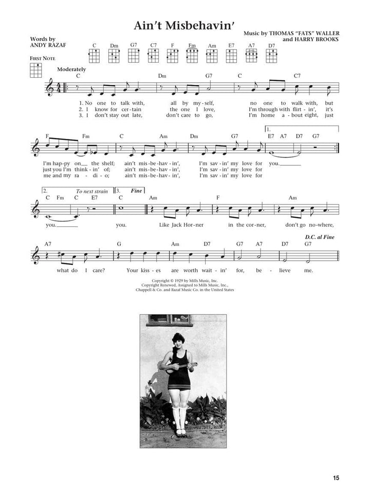 The Daily Ukulele - Baritone Edition (Jumpin' Jim's Ukulele Songbook), Taschenbuch