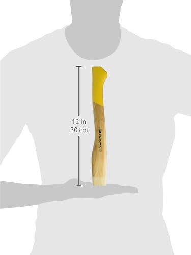 OCHSENKOPF Ersatzstiel für Forstbeil, Stiel aus Eschenholz, 410 mm, 240 g, Kuhfuss, Forstwerkzeug, O
