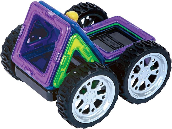 Magformers 707016 Rally Kart Boy Racer Construction Set, Multicolor