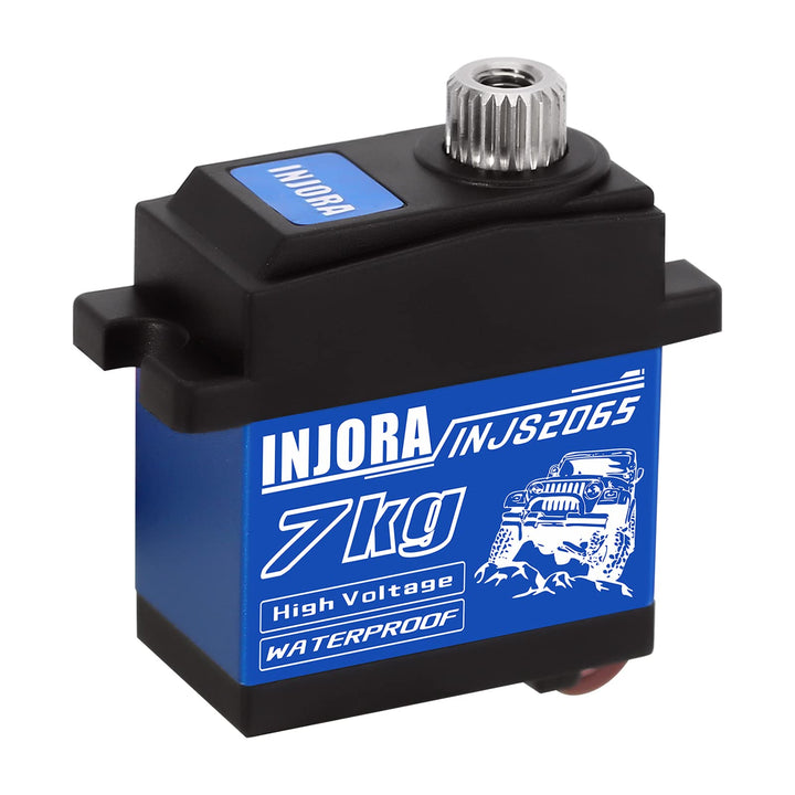 INJORA 7KG 2065 Digital Servo Wasserdicht Hoch Spannung Sub-Micro Schalt Servo für TRX4 TRX6 SCX10 I