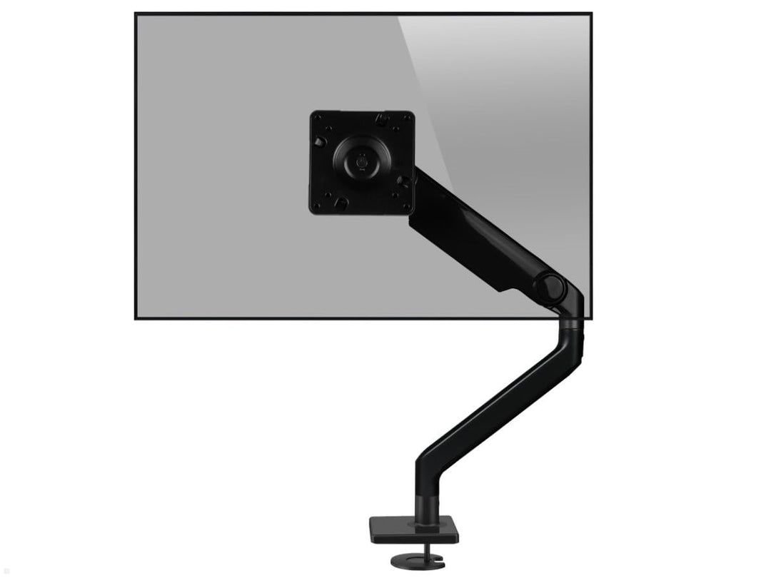 Humanscale M2.1 Monitor Tischhalterung schräg mit Durchschraubbefestigung (schwarz)