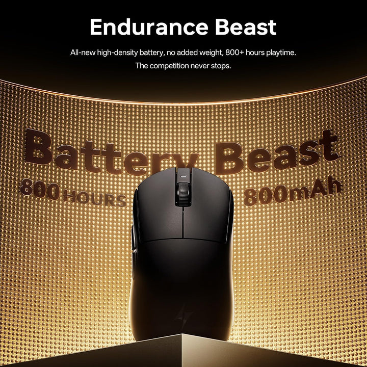 ATK Dragonfly A9 Ultimate Wireless Gaming Maus (A9 Air, Weiss) White A9 Air, White A9 Air