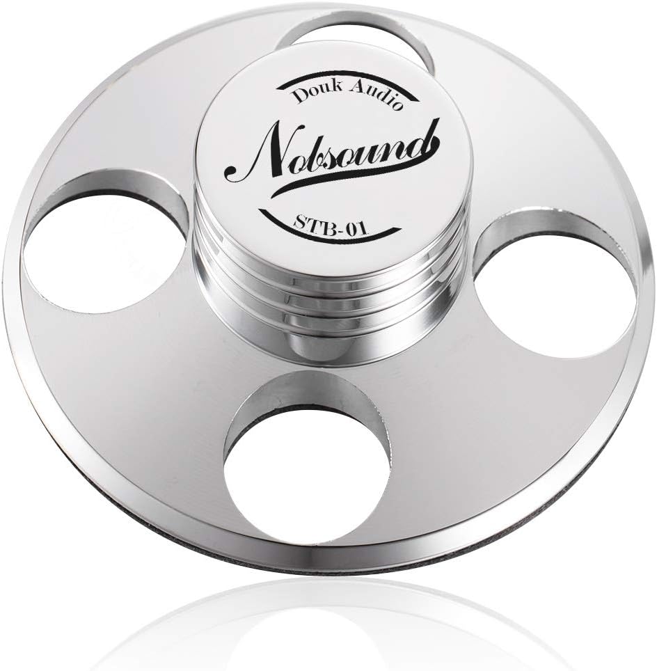 Nobsound STB-01 Schallplattengewicht LP Vinyl Turntables Metal Disc Stabilizer Record Weight für Pla