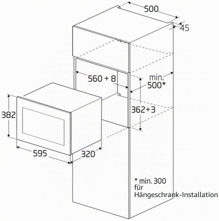 Beko Mikrowelle MOB17131X